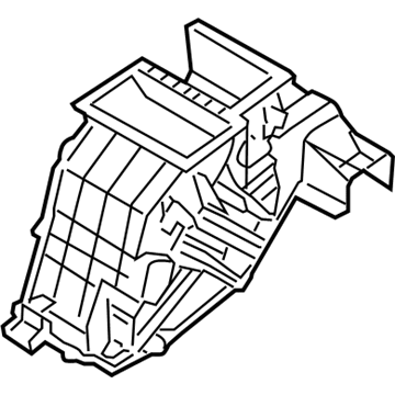 Hyundai 97135-3M000 Case-Heater & Evaporator, RH