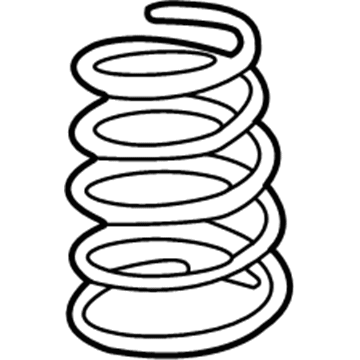 Lexus 48131-3T120 Spring, Coil, Front