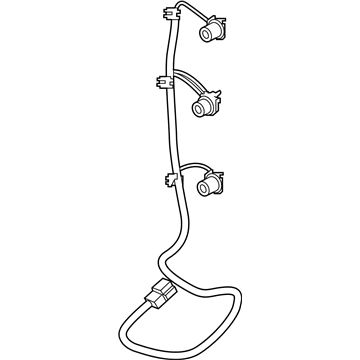 Ford KB3Z-13410-C Socket & Wire