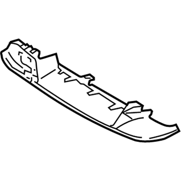 Lexus 52711-0E010 Garnish, Front Bumper