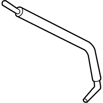 Lexus 44348-0E010 Oil Reservoir To Pump Hose, No.1