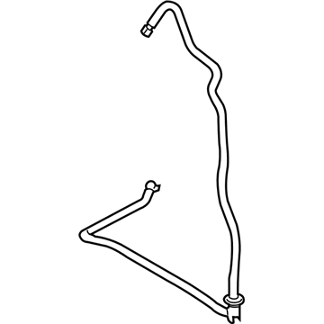 BMW 61-66-7-357-350 Hose Line, Windscreen Washer System