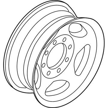 Ford AC2Z-1007-A Wheel, Alloy