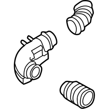 Infiniti 16576-0W001 Duct Assembly-Air