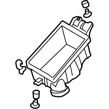 Nissan 16528-0W000 Body Assembly-Air Cleaner