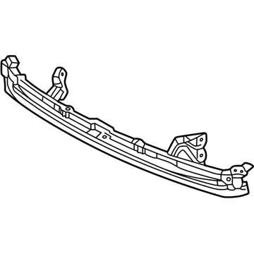 Lexus 52029-60010 Reinforcement Sub-Assy, Front Bumper, Upper