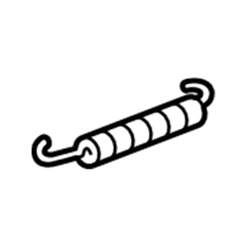 Hyundai 58255-1G300 Spring-Shoe Return, Lower