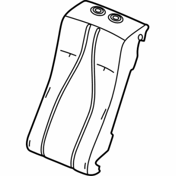 Acura 82127-TGV-A21 Pad, Right Rear