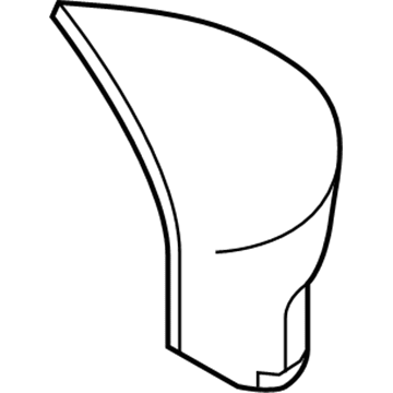 Acura 76251-TA0-A11ZF Housing Cap (Modern Steel Metallic)