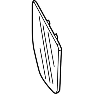 Acura 76203-TX6-A01 Mirror, Passenger Side (Heated)