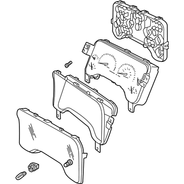 Mopar 56009170AE Cluster