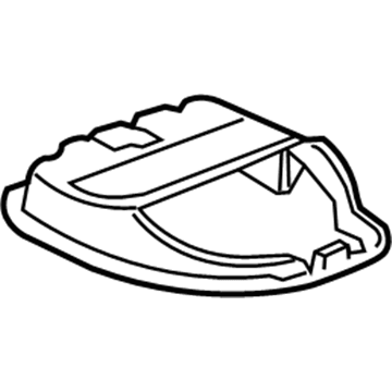 Mopar 68139288AA RETAINER-Overhead Console