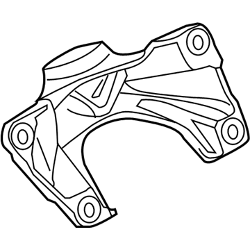 BMW 22-11-6-859-019 Left Engine Supporting Bracket