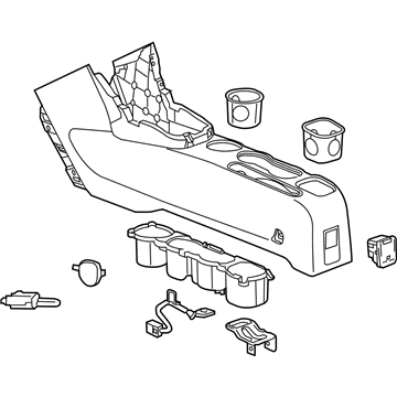 GM 42492107 Center Console