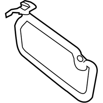 Hyundai 85201-3N950-NYM Sun Visor Assembly, Left