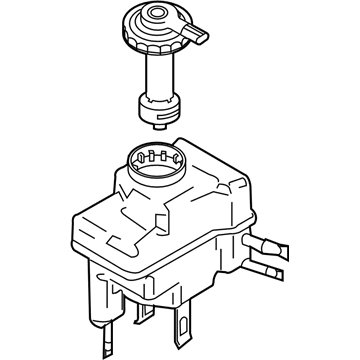 BMW 34-31-6-761-073 Expansion Tank