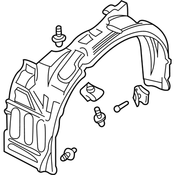 Mopar MN133263 Shield-Splash