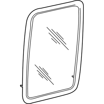 Ford 6L5Z-1329701-DA Glass & Frame