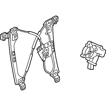 GM 23100247 Window Regulator