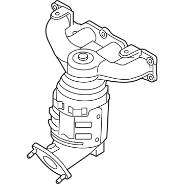 Hyundai 28510-2G445 Exhaust Manifold Catalytic Assembly