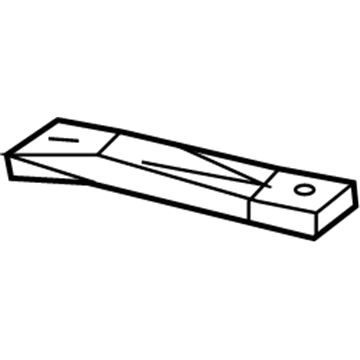 Mopar 5105672AC Bracket-Vapor CANISTER