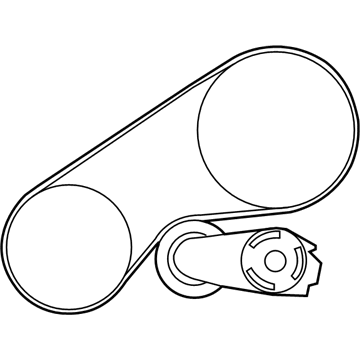 Infiniti 11950-1CA0B Power Steering Oil Pump Belt