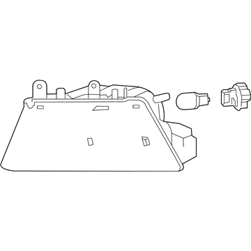 Honda 33353-TM8-J02 Unit FR Combi L