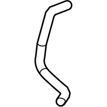 Lexus 16572-0P070 Hose, Radiator, NO.2