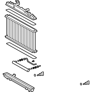 Toyota 16400-31520 Radiator Assembly