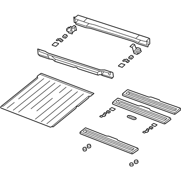 Mopar 55174811AC Pan-Floor