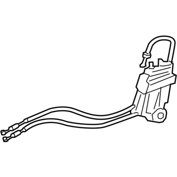 Hyundai 81320-GI010 LATCH ASSY-FRONT DOOR, RH