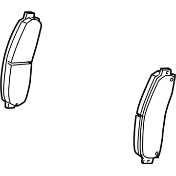 GM 10365723 Pad Kit-Rear Disc Brake