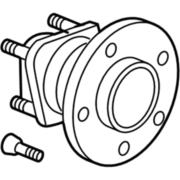 GM 15889806 Hub & Bearing