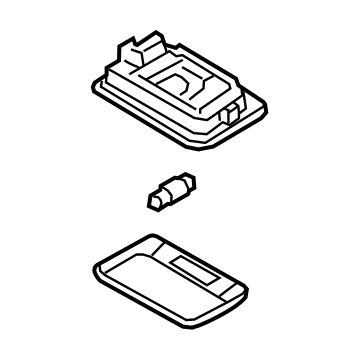 Hyundai 92620-C5000-YJY Lamp Assembly-Luggage Compartment