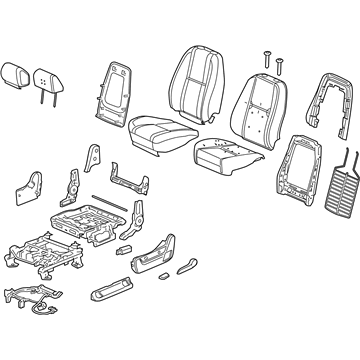 GM 25955161 Seat Assembly