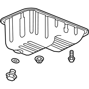 GM 25189002 Oil Pan