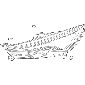 GM 84904694 Daytime Run Lamp