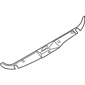 BMW 51-49-7-205-820 Loading Sill Protective Cover, Lower