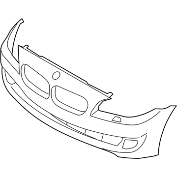 BMW 51-11-7-248-038 Panel, Bumper, Primed, Front
