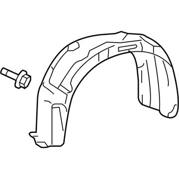 Toyota 53875-06060 Fender Liner