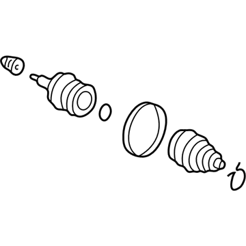 Honda 44014-SJC-A02 Joint Set, Outboard
