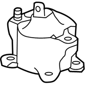 Acura 50830-TZ4-A01 Mounting Rubber Assembly, Engine