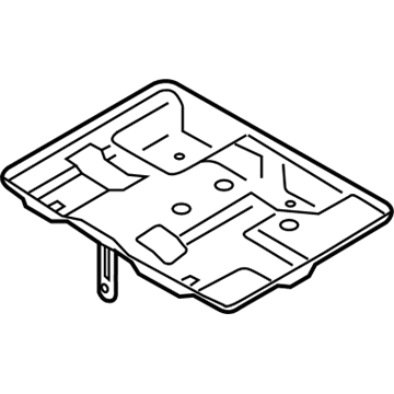 Nissan F4860-3LMMA Bracket Battery