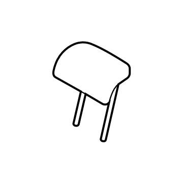 Kia 89700Q5320AX4 HEADREST Assembly-Rear S