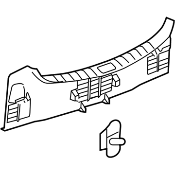 GM 26209270 Rear Panel Trim