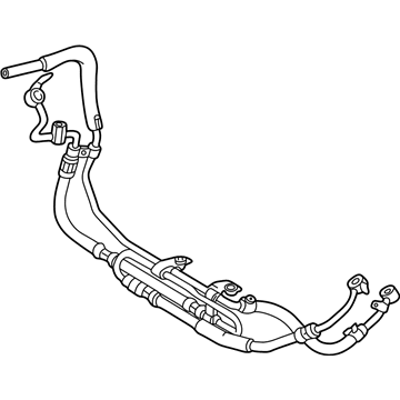 Lexus 44410-50080 Power Steering Pressure Feed Tube Assembly