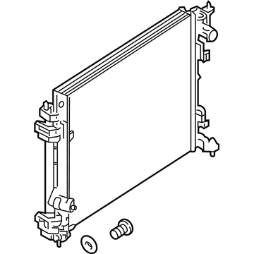 Nissan 21410-6MA1A Radiator Assy