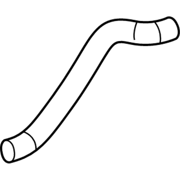 Nissan 21503-DF40A Hose-Radiator, Lower