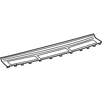 Lexus 52302-60040 Step Sub-Assy, Rear Bumper