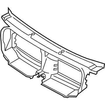 BMW 51-64-2-990-178 Air Guidance, Top Front